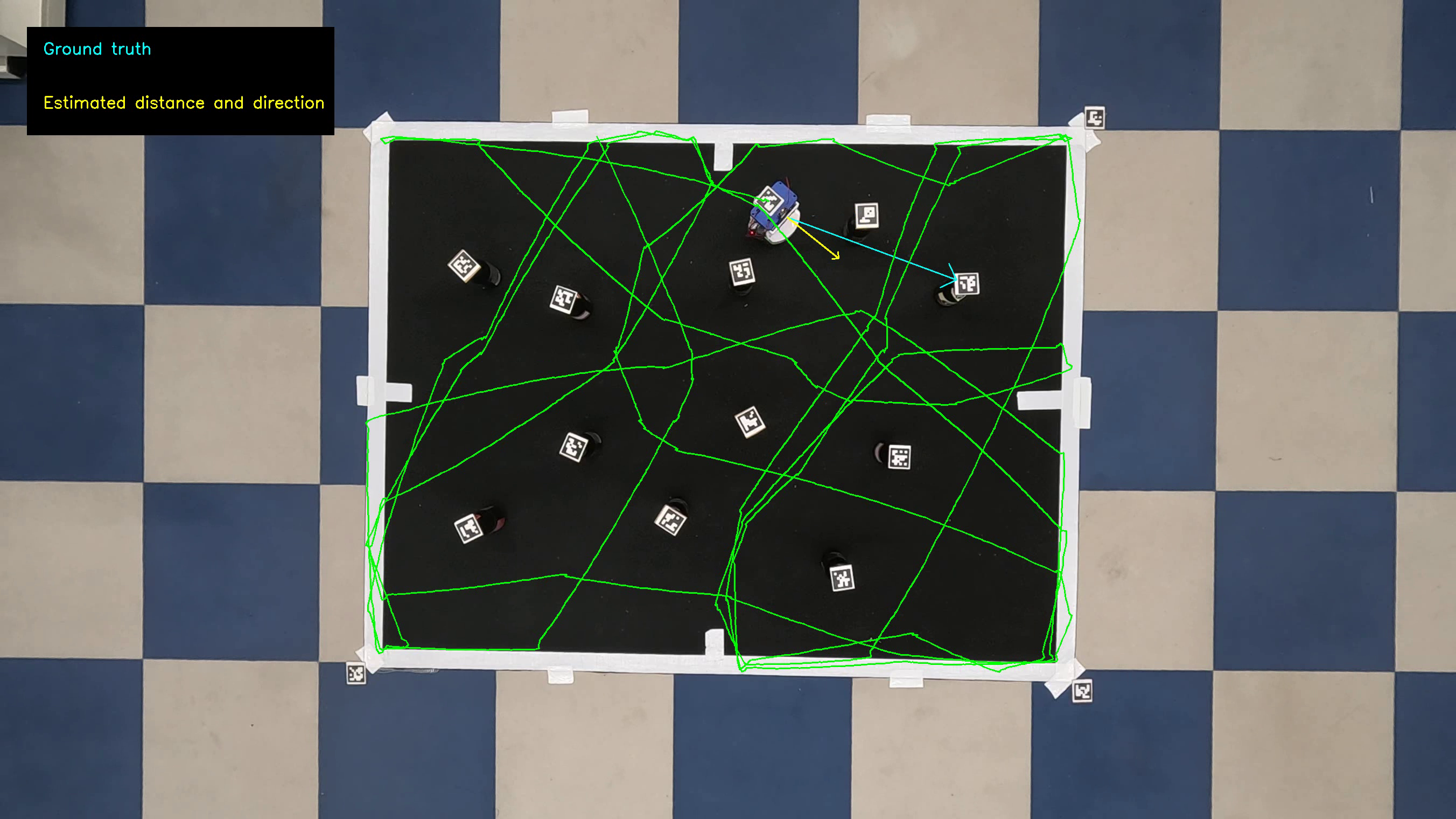 RO-BAT avoiding obstacles